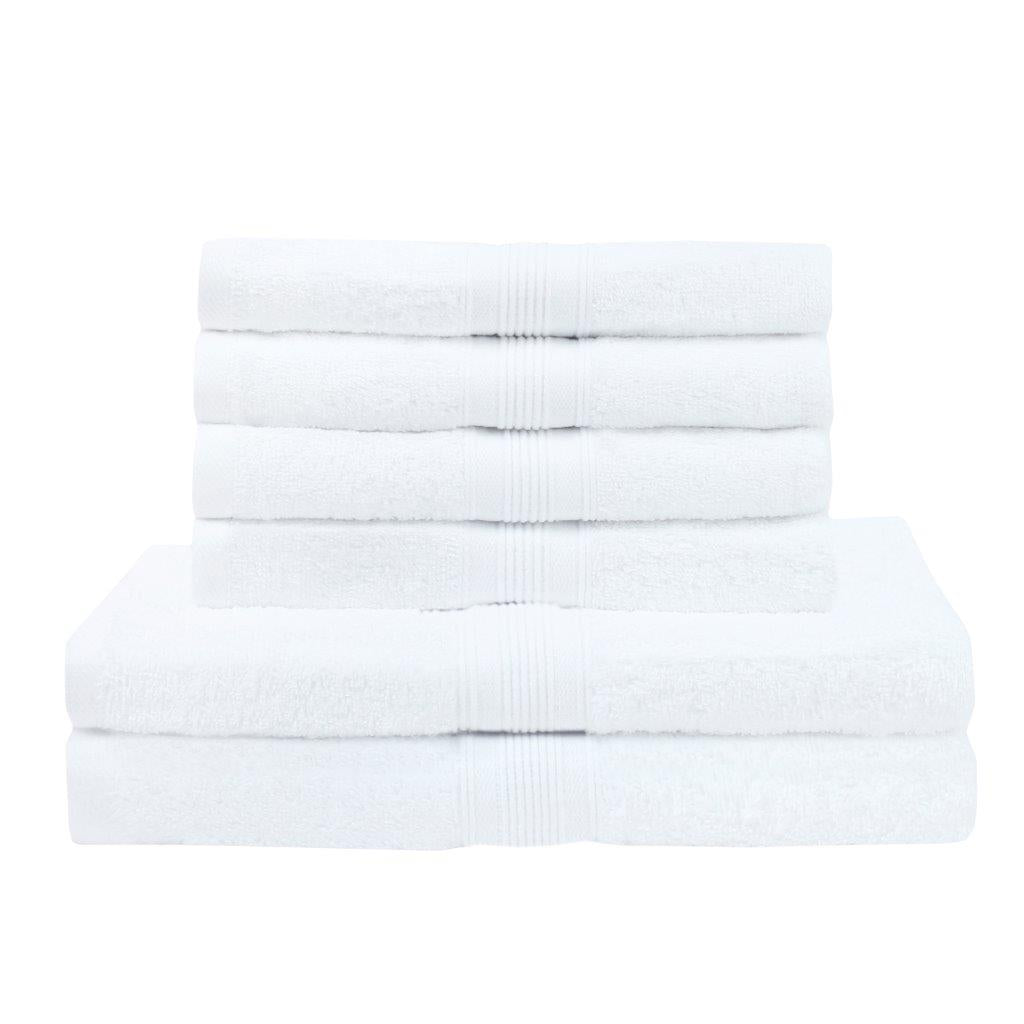 (2 & - 4 Set Handtücher Handtücher) – HL-Kauf Frottee 6er Duschtücher