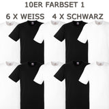 Fruit Of The Loom - Heavy Cotton T-Shirt - 10er Farbset's 1-7
