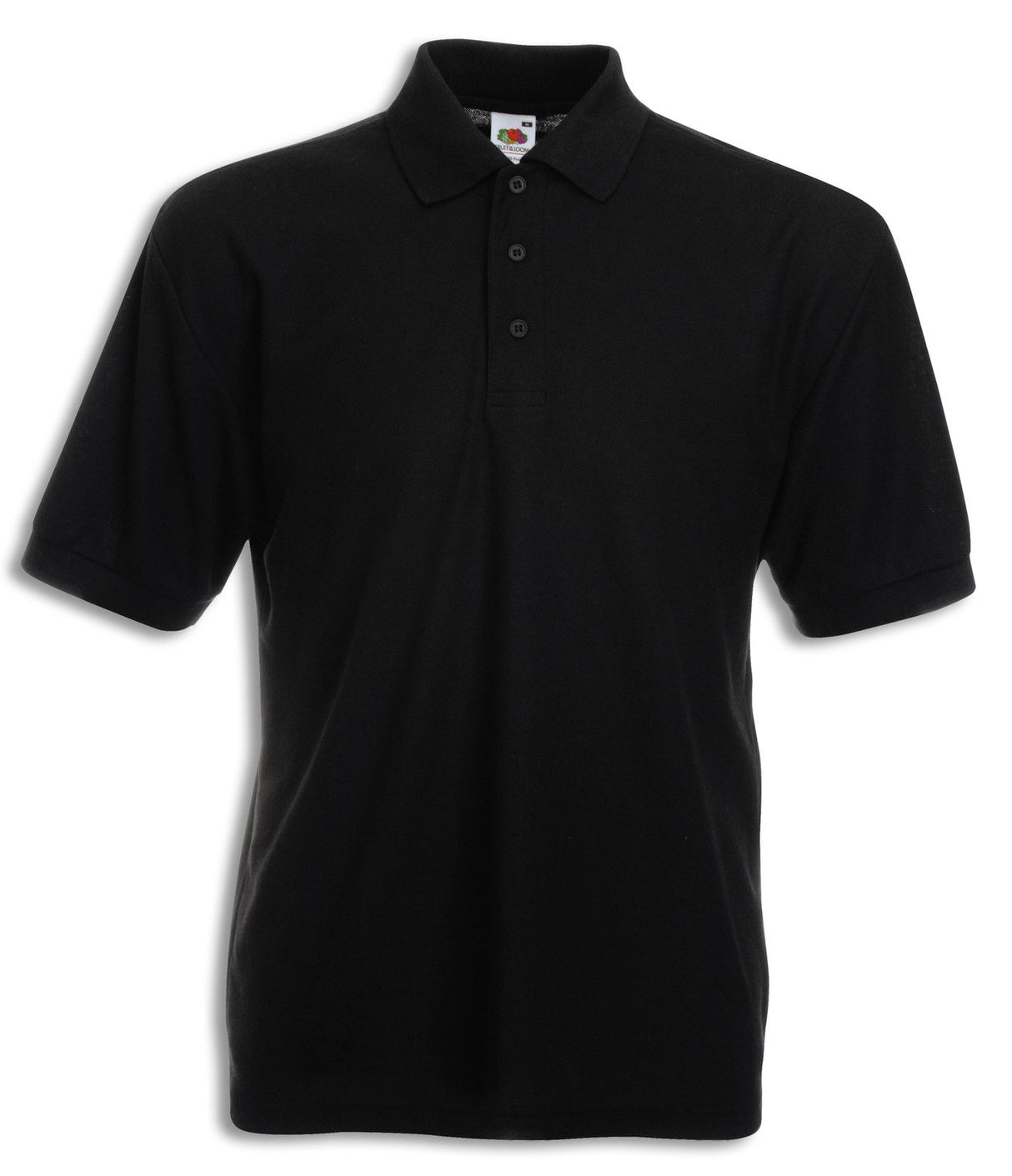Fruit Of The Loom - Pique 65/35 Poloshirt schwarz