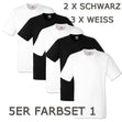 Fruit Of The Loom - Heavy Cotton T-Shirt - 5er Farbset's
