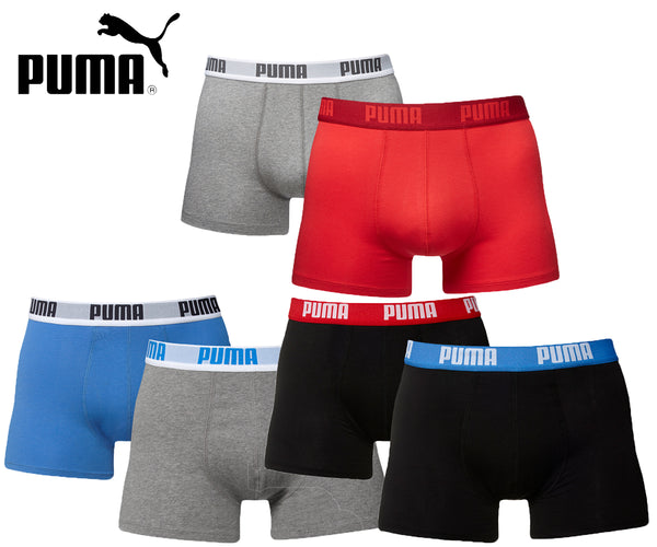 Puma - Boxershorts - 6er Set's gemischt