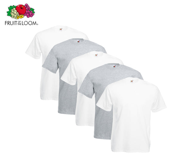 Fruit Of The Loom - Valueweight T-Shirt - 5er Farbset's A-N