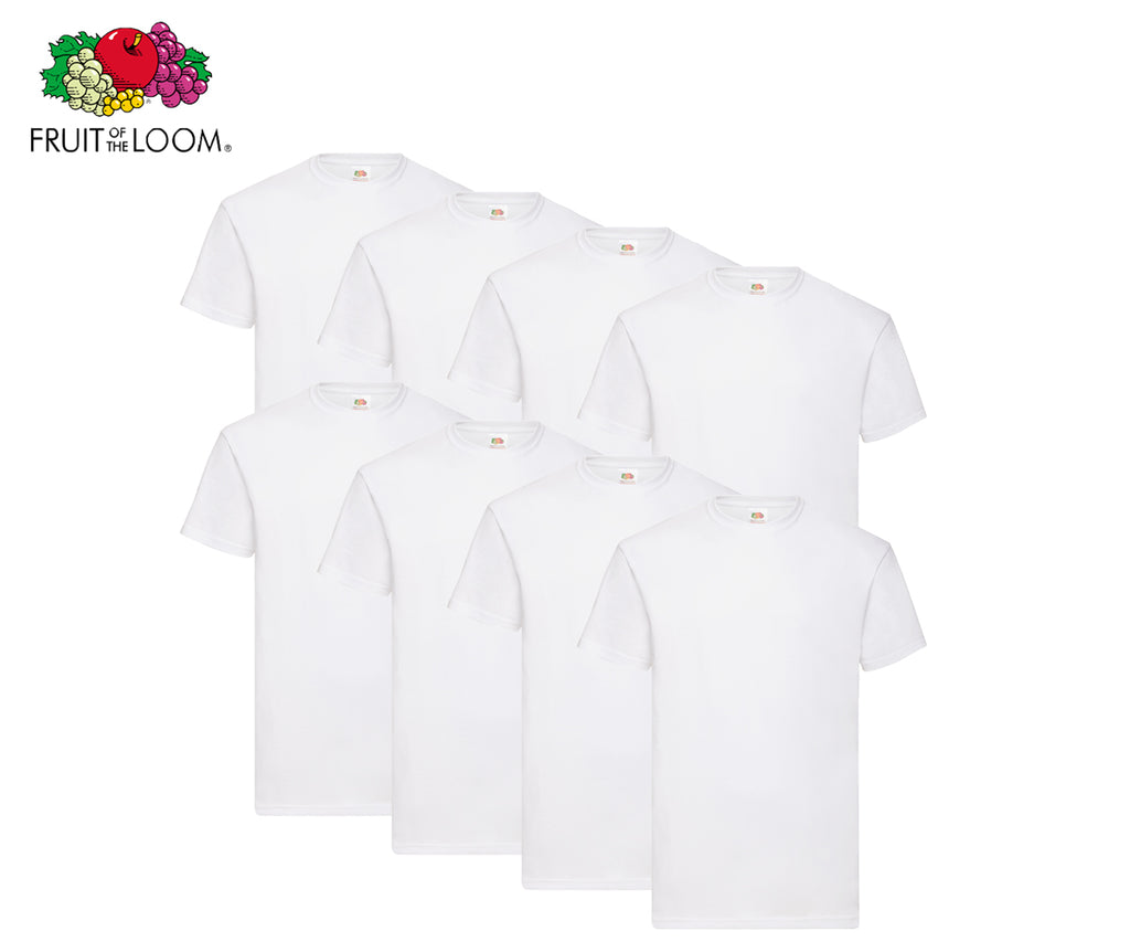 Fruit Of The Loom - Heavy Cotton T-Shirts - 8er Set