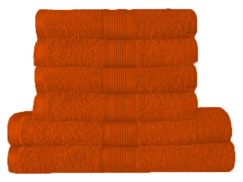 Frottee Handtücher - 6er 4 & Set (2 Duschtücher – Handtücher) HL-Kauf