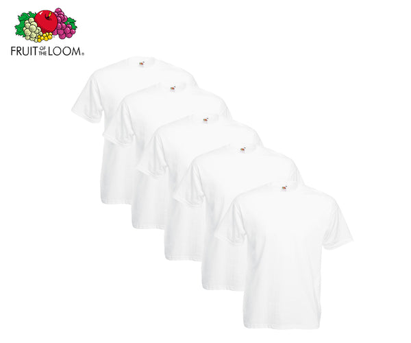 Fruit Of The Loom - Valueweight T-Shirt - 5er Set's einfarbig